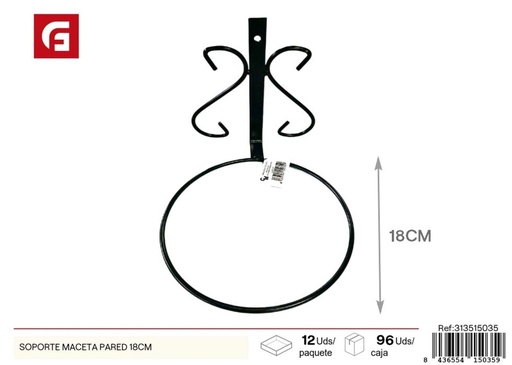 [313515035] Sitio para macetas de pared 18 cm - Soportes para macetas