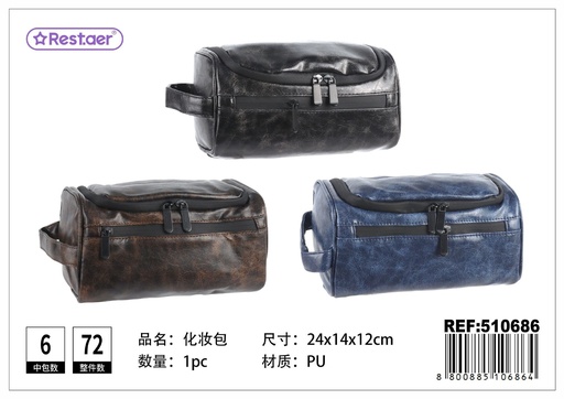 [510686] Neceser grande de caballero (colgante) 24*14*12 cm - Accesorios de maquillaje