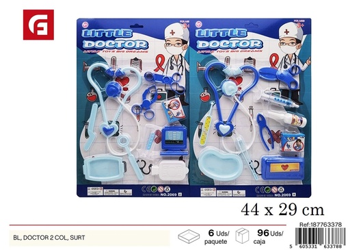 [187763378] Set de doctor 2 colores mezclados - Juguetes de accesorios