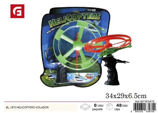 [187763475] Helicóptero volador UFO - Juguetes de equilibrio