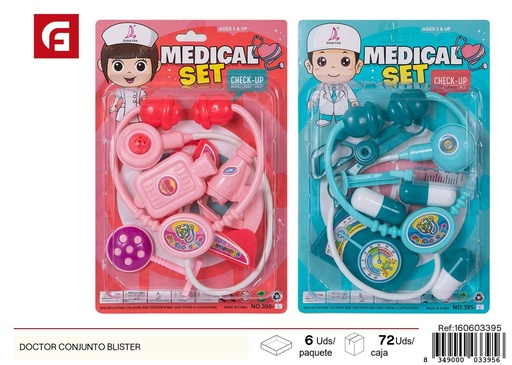 [160603395] Conjunto de doctor con embalaje blister - Juguetes de rol y accesorios