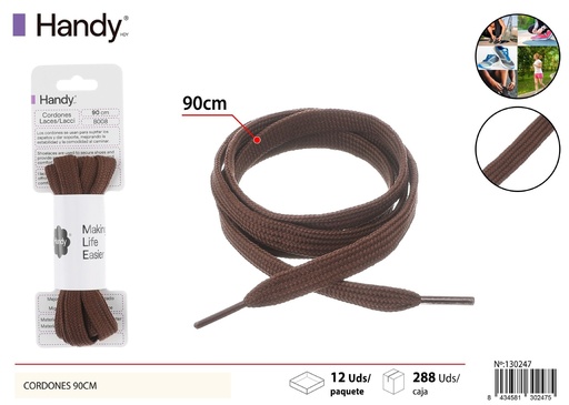 [130247] Cordones planas de 90 cm - Accesorios para calzado