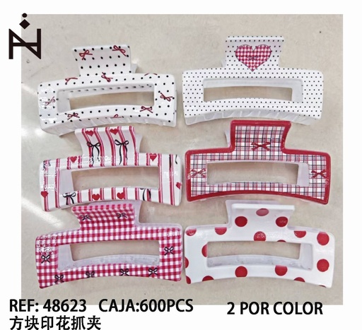 [8434832486237] Pack de 12 pinzas de pelo - Accesorios para el cabello y pinzas decorativas