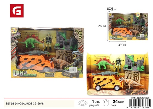 [202012364] Set de dinosaurios 39*26*8 cm - Juguetes y figuras de dinosaurios