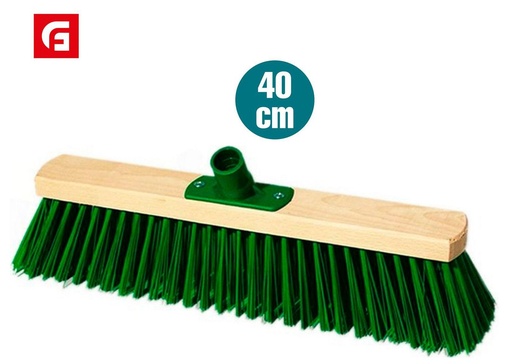 [117400247] Escoba de madera 40 cm - Artículos de limpieza