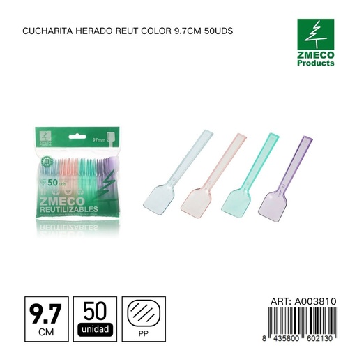 [A003810] Cucharita de helado Reut color 9.7 cm - Utensilios de cocina y menaje