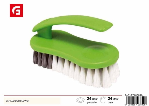 [117400840] Cepillo duo flower - Accesorios de limpieza