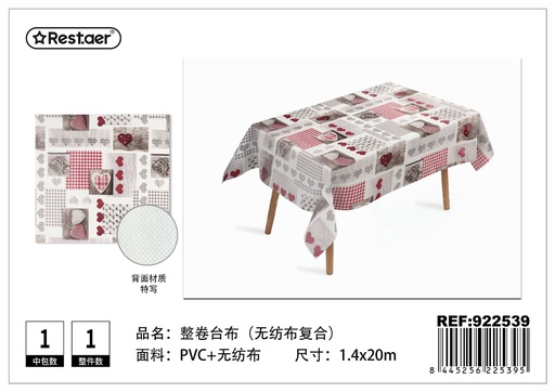 [922539] Mantel de mesa rollo 1.4*20M - Manteles de mesa y decoración