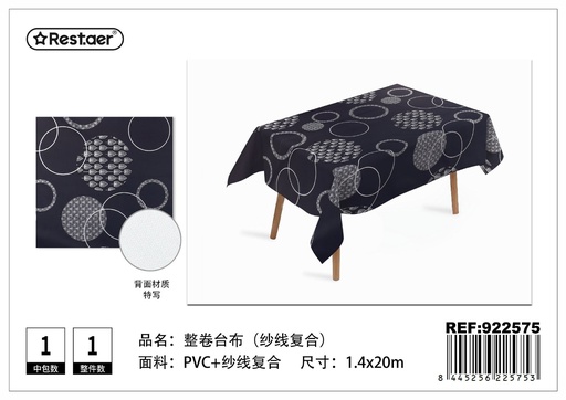 [922575] Mantel de mesa rollo 1.4*20M - Manteles de mesa y decoración