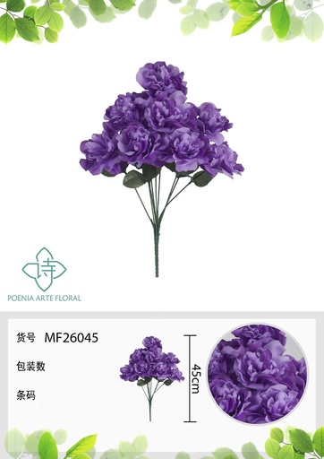 [MF26045MORADO] Planta artificial - Decoración floral y jardines