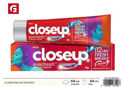 [104396142] Pasta de dientes Closeup Red Hot 69753303 - Productos de cuidado personal