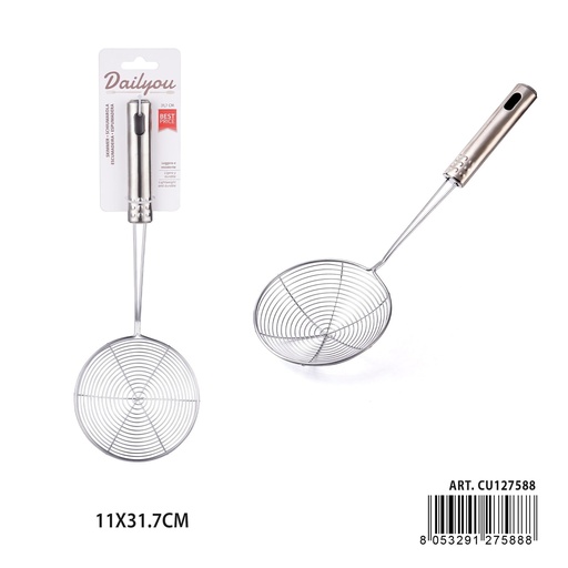 [0244021] Espumadera de acero 11x31.7cm - Utensilios de cocina y coladores