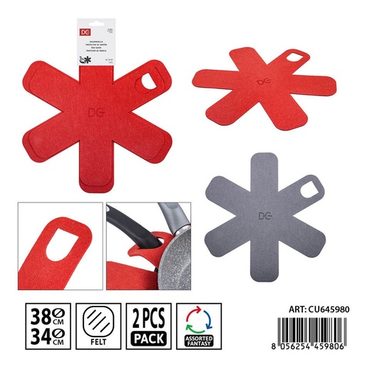 [0242610] Protector sartén 34/38cm 2piezas - Utensilios de cocina y accesorios