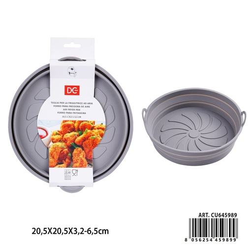 [0242708] Freidora de silicona 20.5x20.5x6.5cm - Utensilios de cocina y accesorios