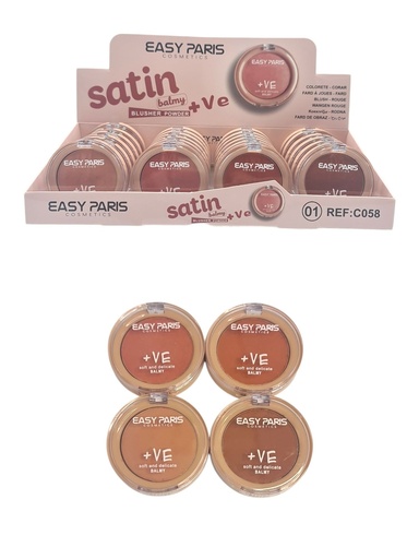 [C058-01] Colorete 24/u - Maquillaje y cosméticos