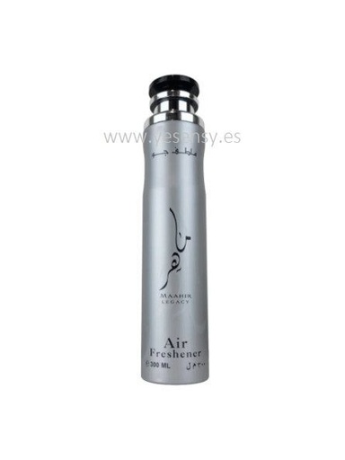 [6290360597959] Ambientador Maahir Legacy Lattafa 300 ml - Perfumes y ambientadores