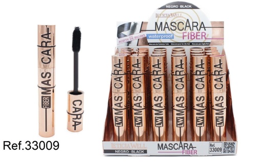 [8435433232148] Máscara de pestañas de fibra 24/u 33009 - Cosméticos