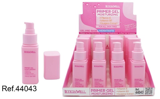 [8435433232681] Primer gel hidratante rosa 16/u 44043 - Cosméticos