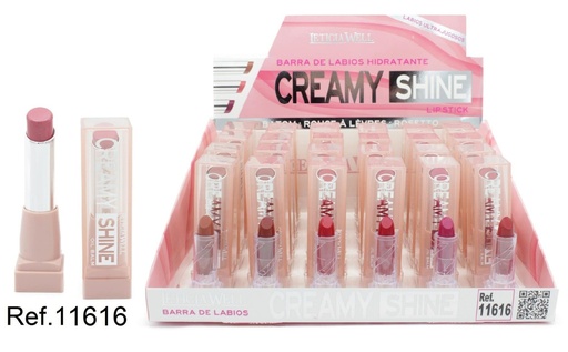 [8435433232759] Barras labiales Hydra Creamy Shine 24/u 11616 - Cosméticos