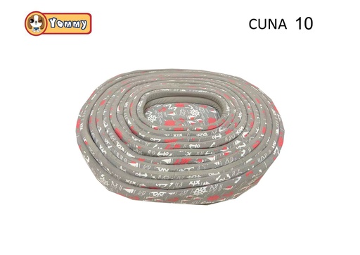 [YM2978D] Cuna de perro de lona gris en 68x58x16 cm - Accesorios para mascotas