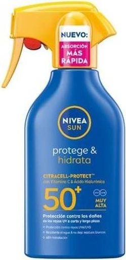 [4006000237008] Protector solar NIVEA SPF 50 250ml - Protección solar y cuidado de la piel