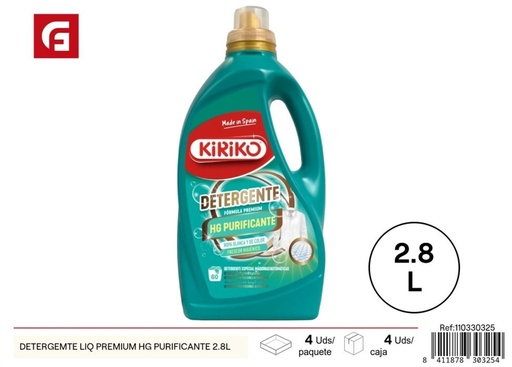 [110330325] Detergente líquido purificante 2.8 L limón - Limpieza