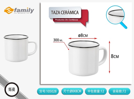 [105028] Taza cerámica Marlboro 300ml - Artículos de bebida y cerámica