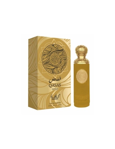 [8439627658776] Perfume Qasas Gold Manasik 100 ml - Fragancias y productos aromáticos