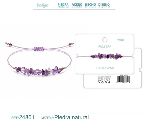 [24861] Pulsera hecha a mano - Joyería artesanal