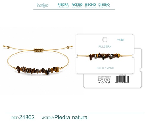[24862] Pulsera hecha a mano - Joyería artesanal