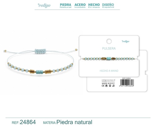 [24864] Pulsera hecha a mano - Joyería artesanal