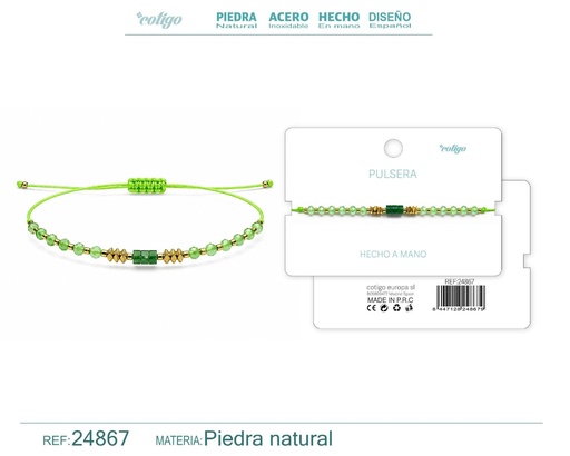 [24867] Pulsera hecha a mano - Joyería artesanal