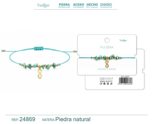 [24869] Pulsera hecha a mano - Joyería artesanal