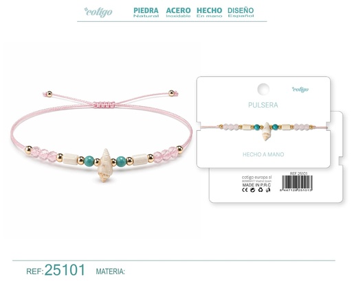 [25101] Pulsera hecha a mano - Joyería artesanal