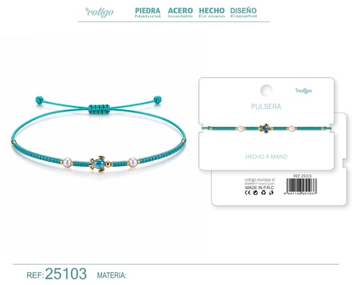 [25103] Pulsera hecha a mano - Joyería artesanal