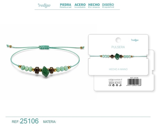 [25106] Pulsera hecha a mano - Joyería artesanal