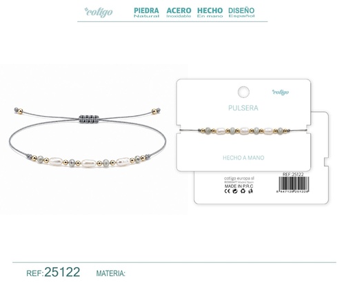 [25122] Pulsera hecha a mano - Joyería artesanal