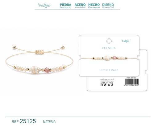 [25125] Pulsera hecha a mano - Joyería artesanal