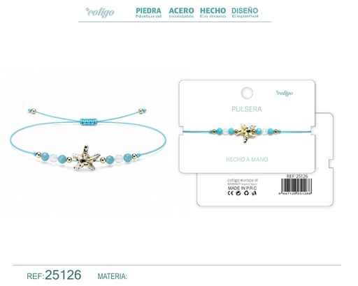 [25126] Pulsera hecha a mano - Joyería artesanal