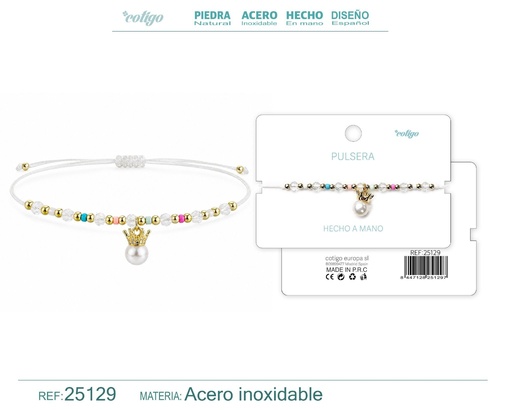 [25129] Pulsera hecha a mano - Joyería artesanal