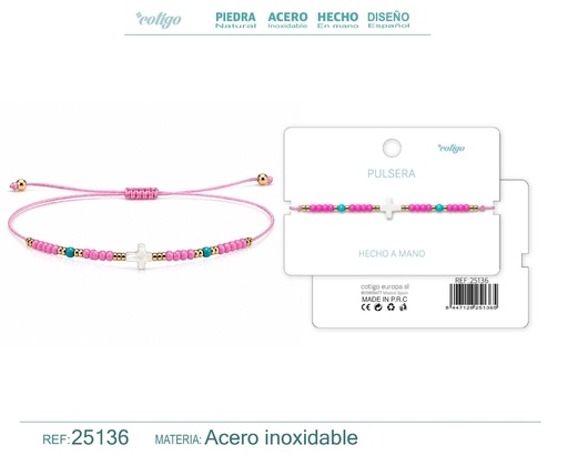[25136] Pulsera hecha a mano - Joyería artesanal