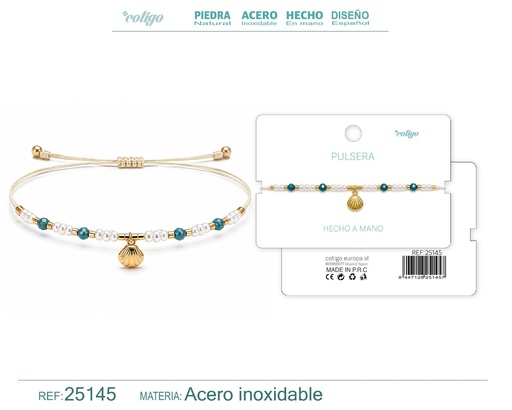 [25145] Pulsera hecha a mano - Joyería artesanal