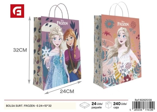 [162825138] Bolsa surtida Frozen S 24+10*32 - Regalos y empaques