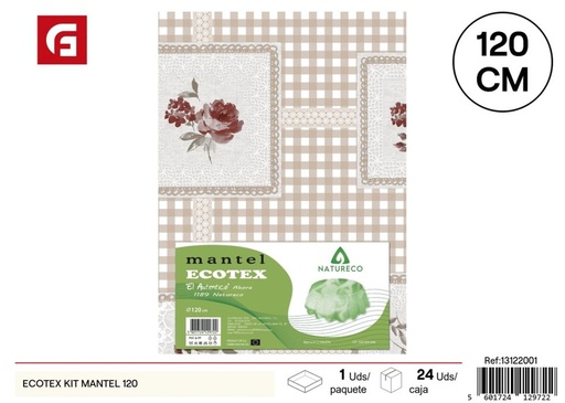 [13122001] Mantel Ecotex kit 120cm - Textiles del hogar y mesas
