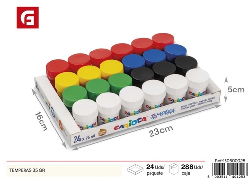 [150500025] Tempera de 26ml 35g - Materiales artísticos y pinturas
