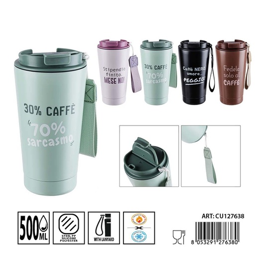 [0244447] Botella térmica de 500 ml DC CASA - Accesorios de cocina