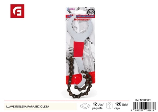 [171316881]  llave inglesa para bicicleta - Herramientas para bicicletas