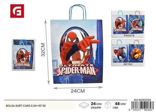 [162850184] Bolsa surtida de Cars S 24+10x32 cm - Artículos de regalo