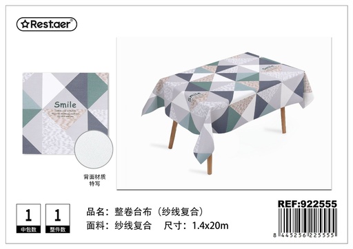 [922555] Mantel de rollo 1.4x20 m - Manteles de rollo