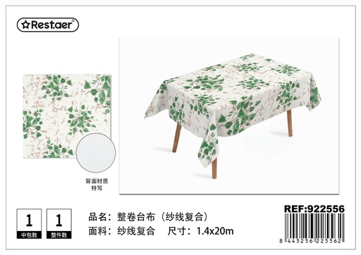 [922556] Mantel de rollo 1.4x20 m - Manteles de rollo
